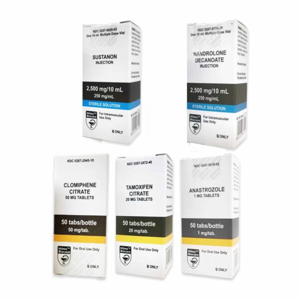 PACK MASS LEVEL I (INJECT) SUSTANON 250 + DECA 250 + PCT (8 WEEKS) Hilma