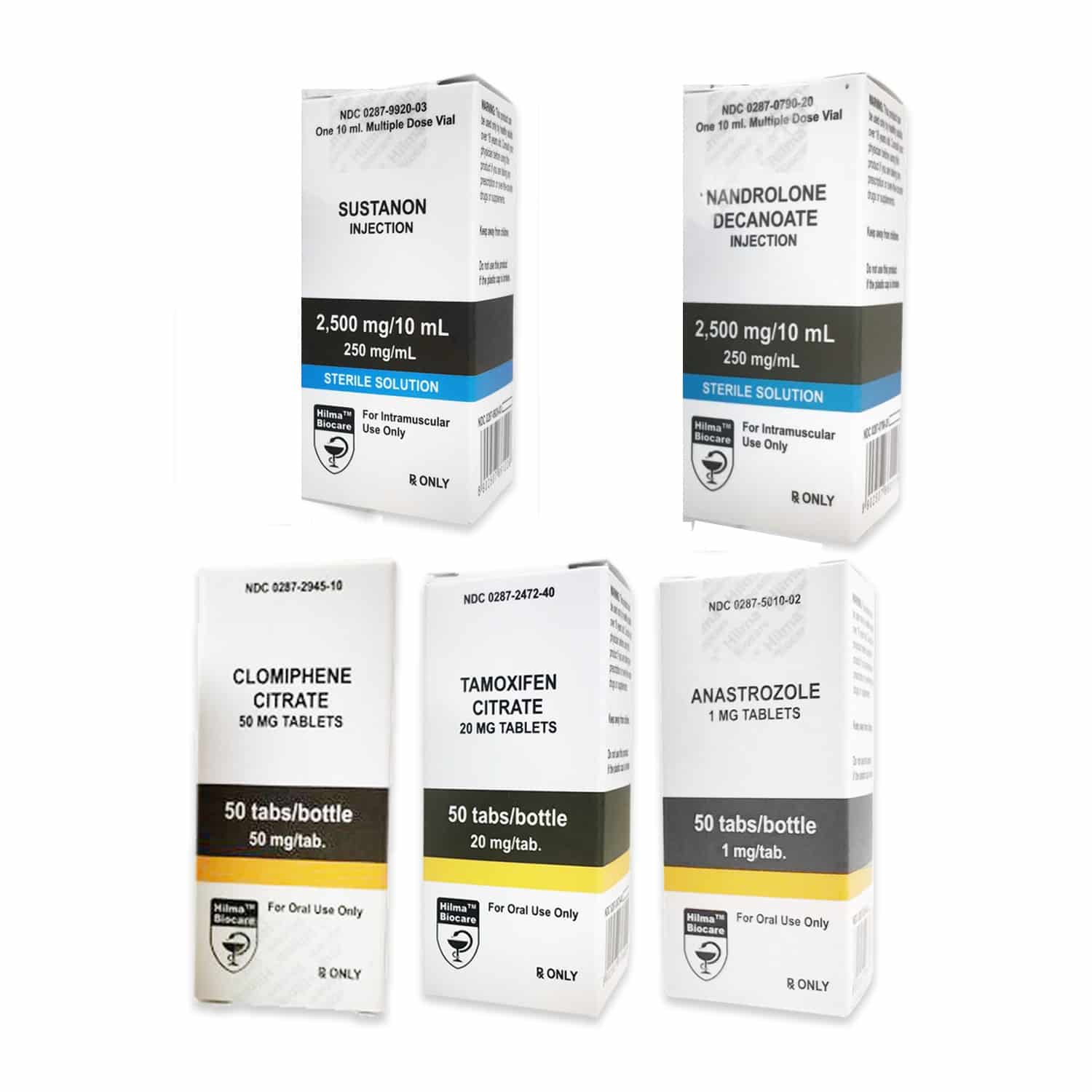 PACK MASS LEVEL I (INJECT) SUSTANON 250 + DECA 250 + PCT (8 WEEKS) Hilma