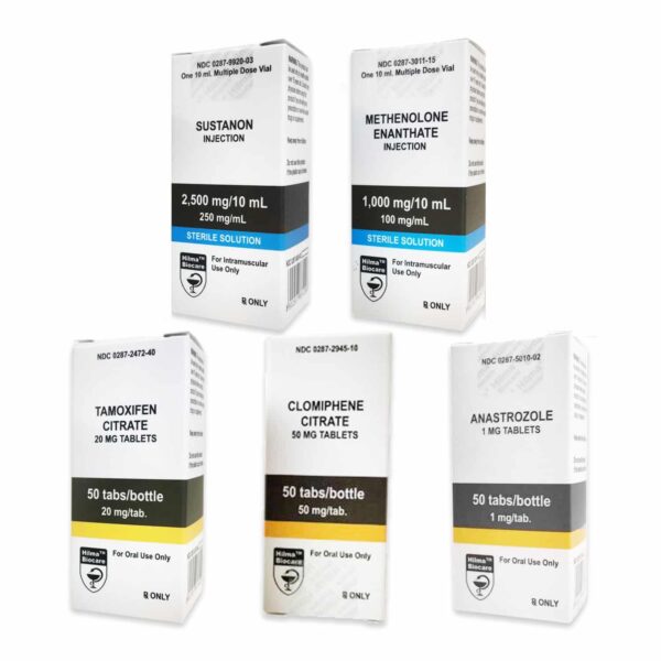 PACK MUSCLE SEC LEVEL I (INJECT) HILMA SUSTANON + PRIMOBOLAN + PCT (8 WEEKS)