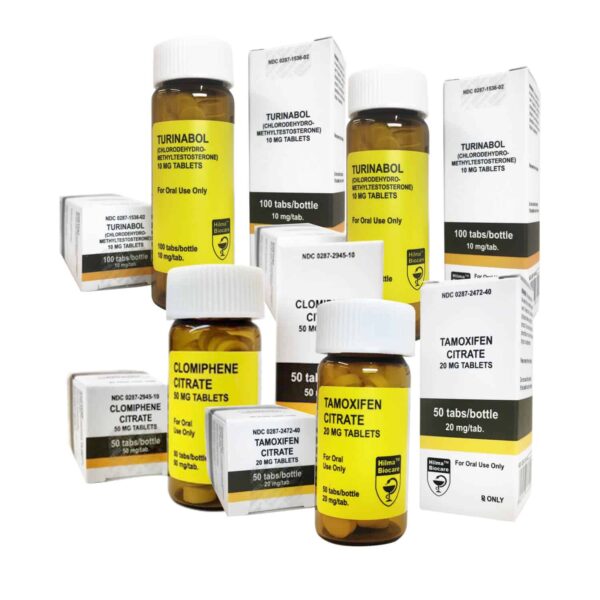 DRY MUSCLE PACK (ORAL) HILMA TURINABOL + PCT