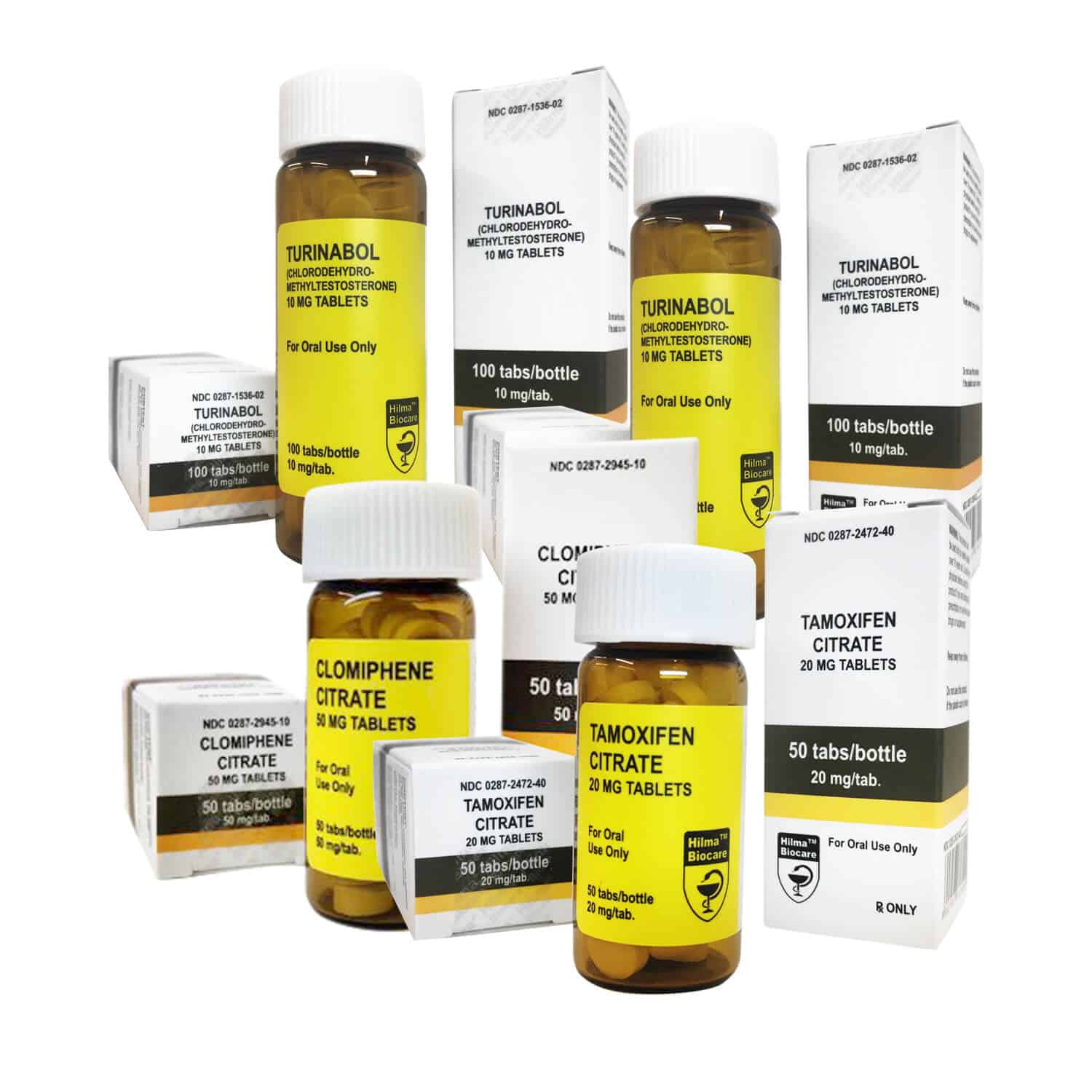 DRY MUSCLE PACK (ORAL) HILMA TURINABOL + PCT