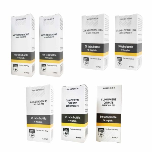 MUSCLE GAINS STACK (ORAL) DIANABOL + CLENBUTEROL + PCT (8 WEEKS) Hilma