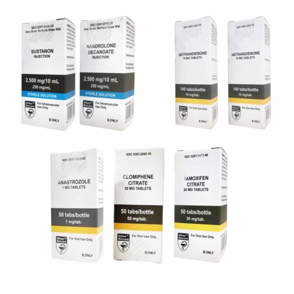 Mass Gain Stack (INJECTABLE) SUSTANON + DECA + DIANABOL (8 Weeks) Hilma