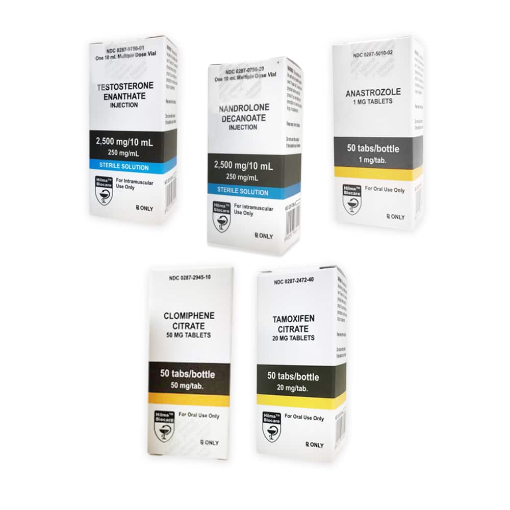 Mass Gain Pack (INJECT) Enanthate 250 + DECA (8 Weeks) Hilma