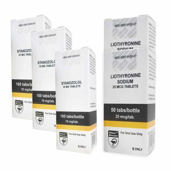 Hilma Stanozolol + T3 Cytomel Oral Steroid Dry Pack (8 Weeks)