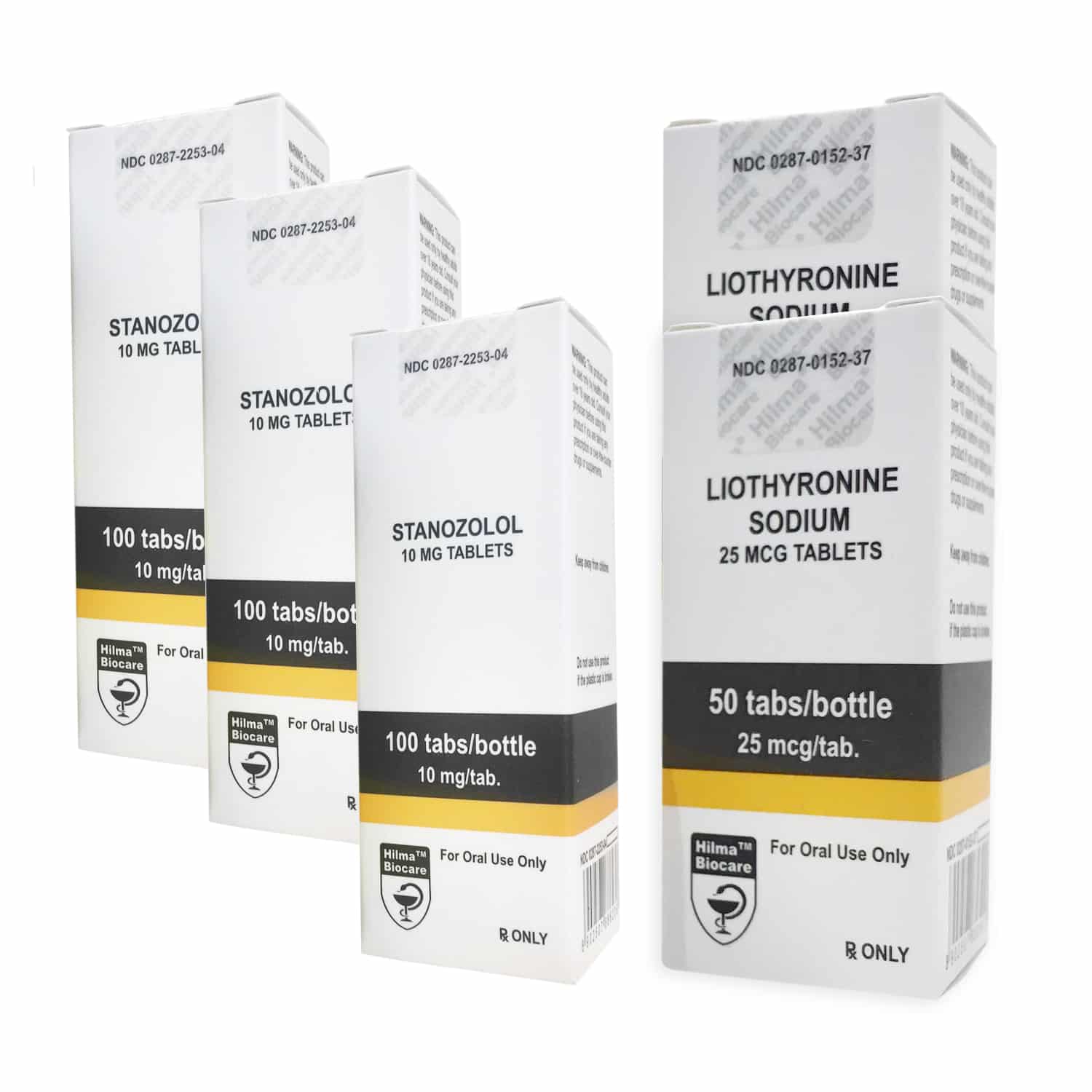 Hilma Stanozolol + T3 Cytomel Oral Steroid Dry Pack (8 Weeks)