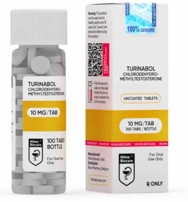 Turinabol 10mg 100tabs Hilma