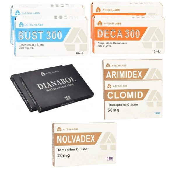 PACK 2 CYCLE MASS GAIN SUSTANON DECA DURABOLIN DIANABOL A Tech