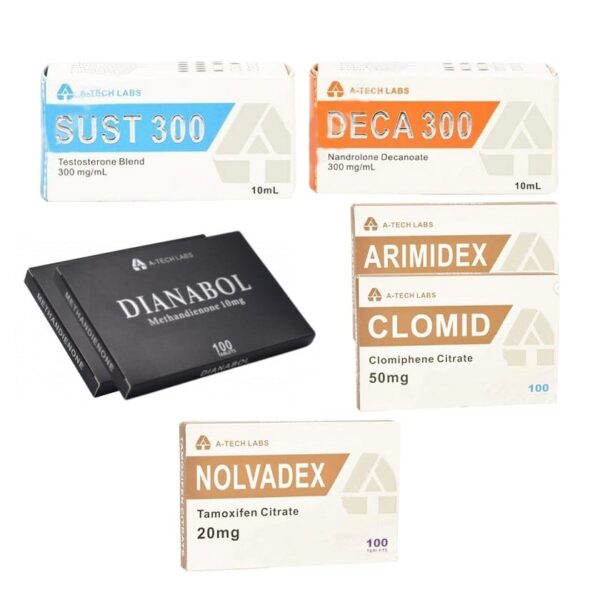 PACK 2GETMASS MASS GAIN CYCLE SUSTANON DECA DURABOLIN DIANABOL A Tech Labs