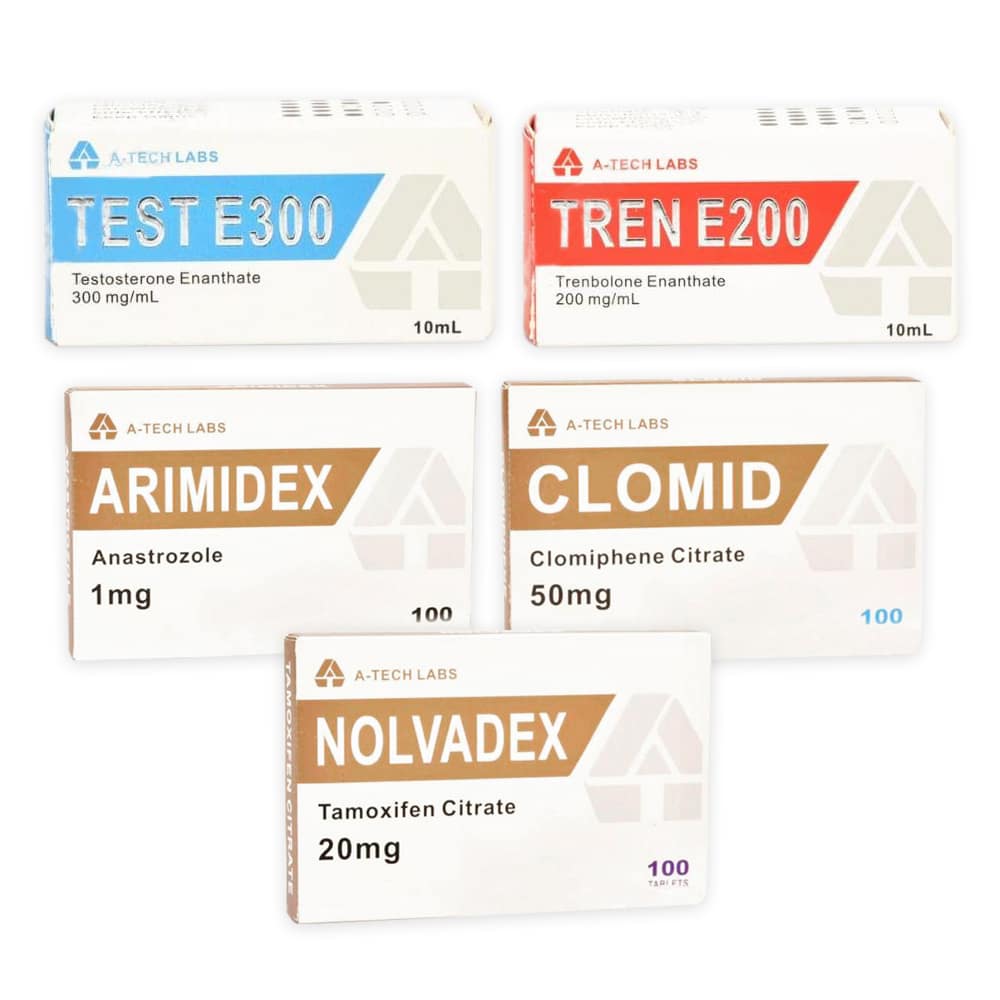 DRY MASS GAIN PACK Testosterone Enanthate + Trenbolone Enanthate (10 Weeks) A Tech