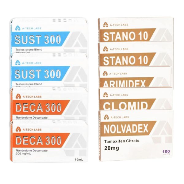 Lean Muscle Gain Pack (Oral Injection) Sustanon + Deca + Winstrol (8 Weeks) A Tech