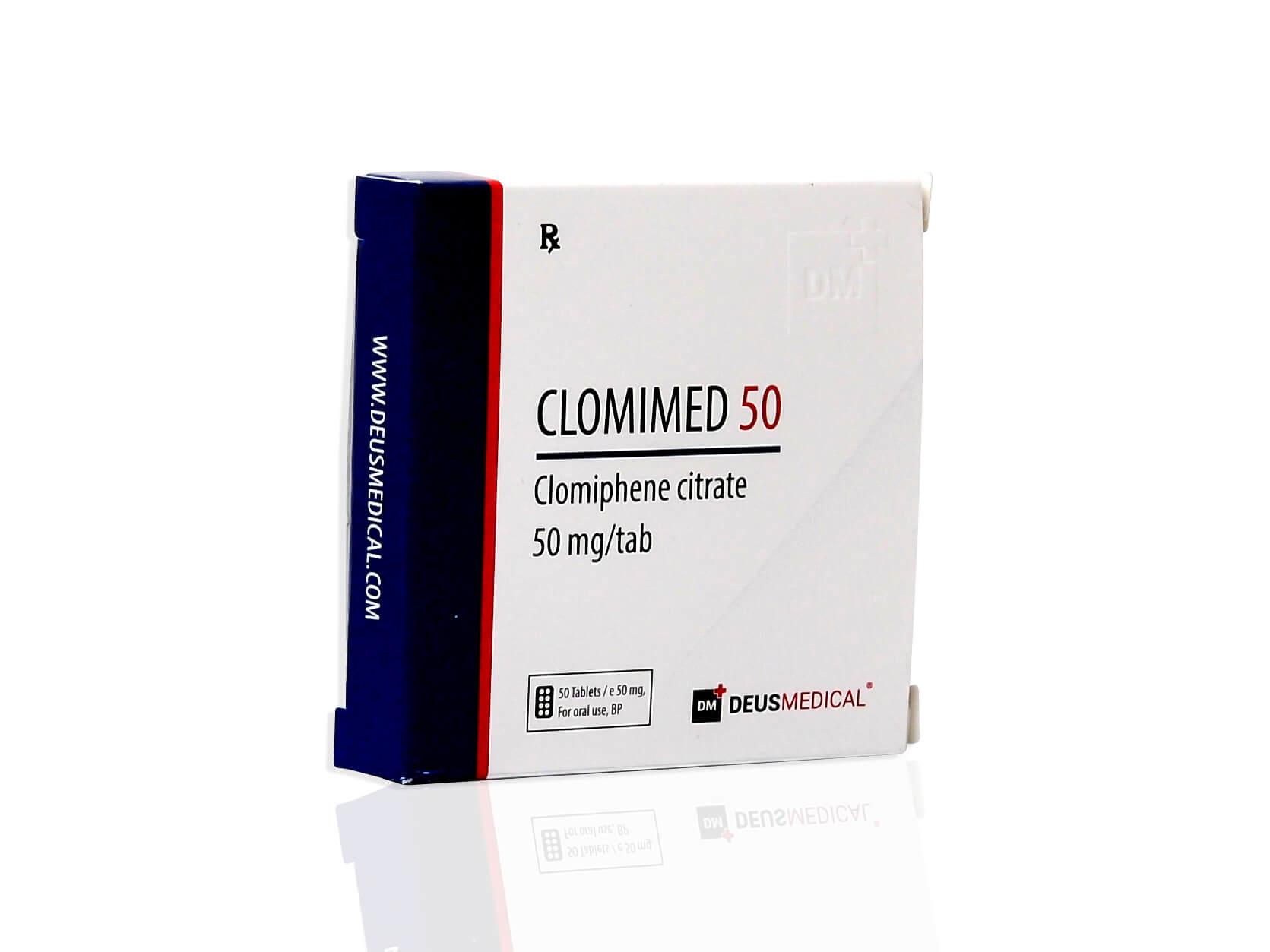 DEUSMEDICAL CLOMIMED 50 FOREFRONT