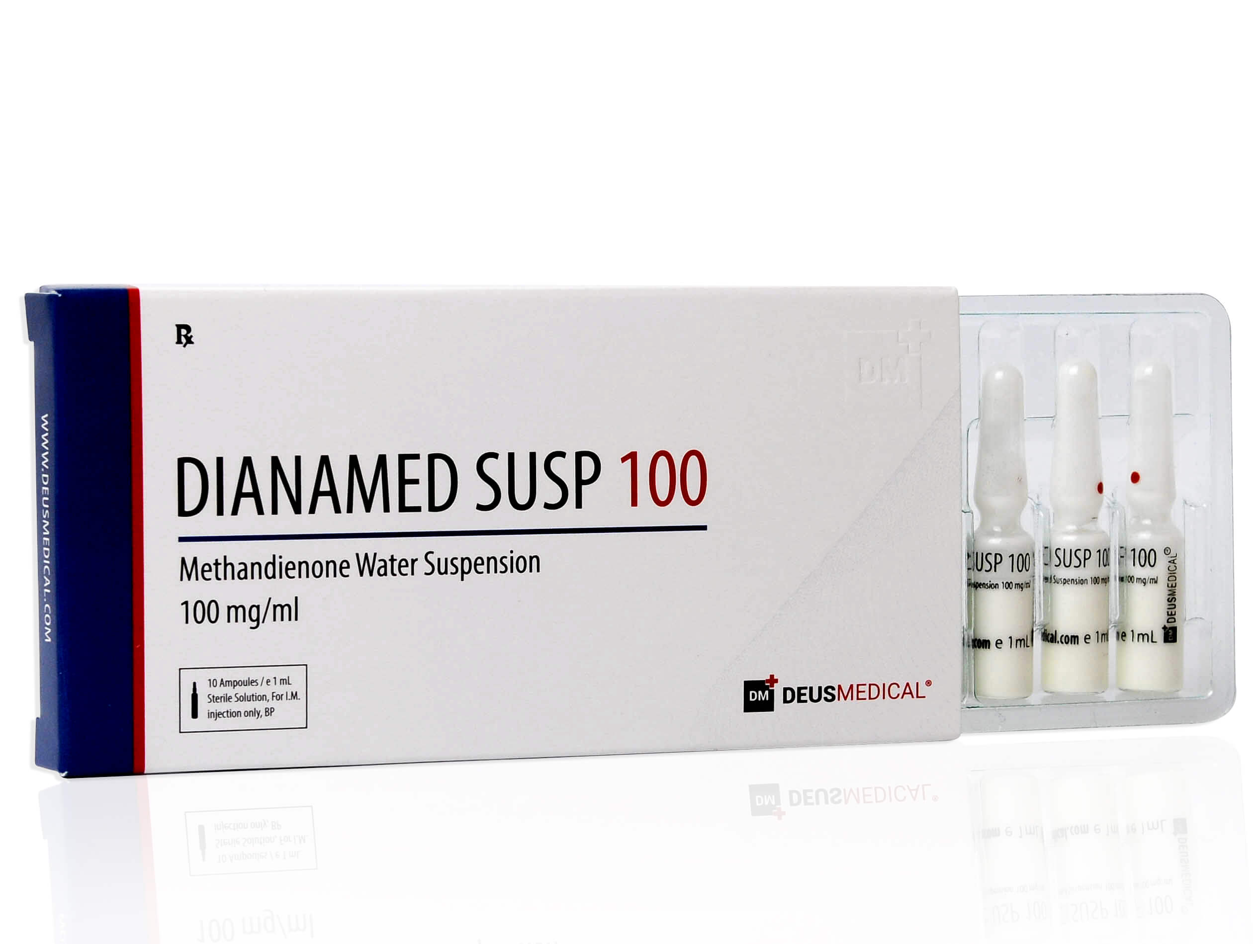 DEUSMEDICAL DIANAMED SUSP 100 FRONT+3AMP