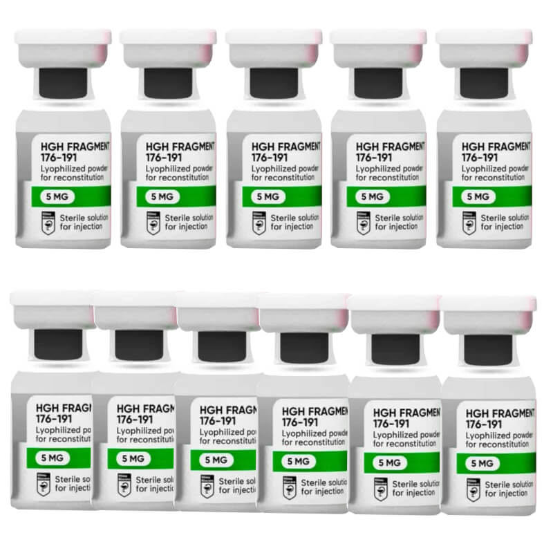 HGH Frag 176-191 Peptide Pack for Beginner Weight Loss (12 weeks) by Hilma Biocare