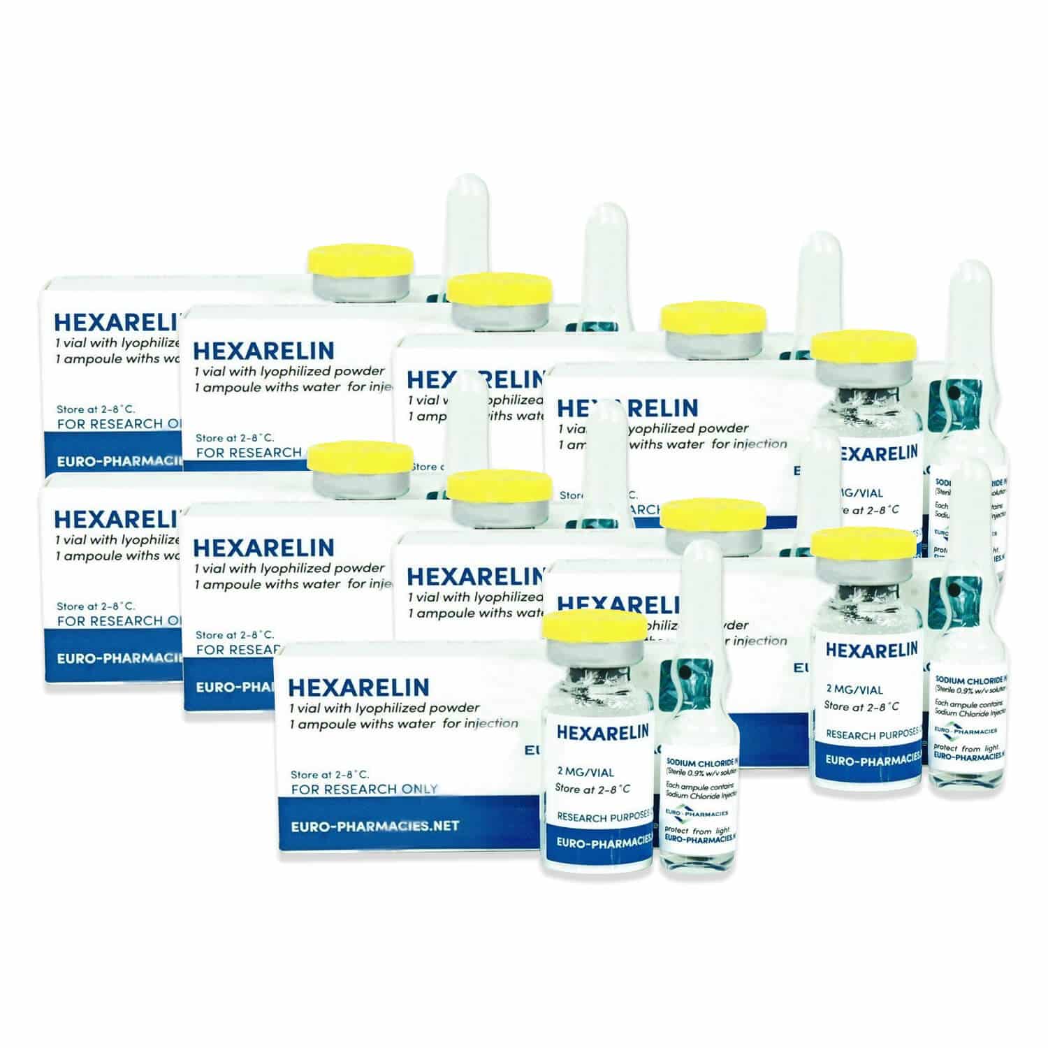 Anti Age Peptides Pack Euro pharmacies Hexarelin (12 weeks)