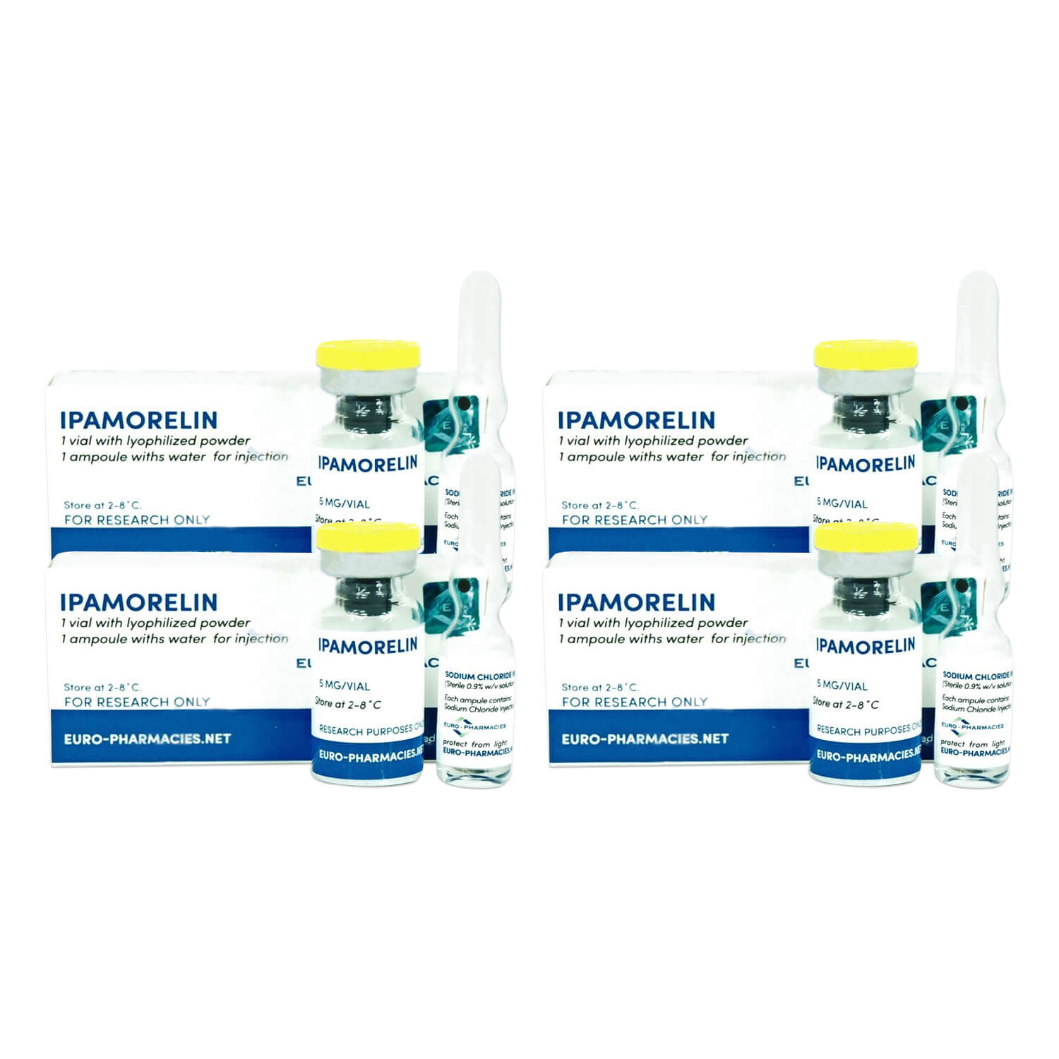 Anti Age Peptides Pack Euro pharmacies Ipamorelin (12 weeks)