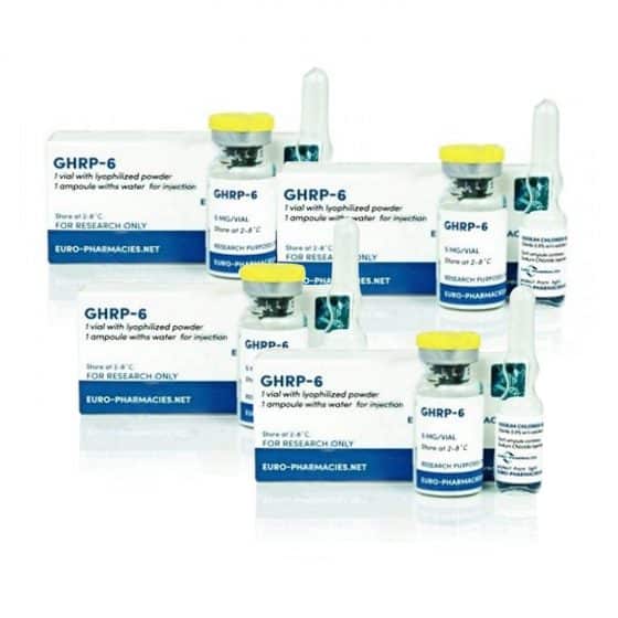 GHRP 6 5mg 1 vial Euro Pharmacies × 4 560×560