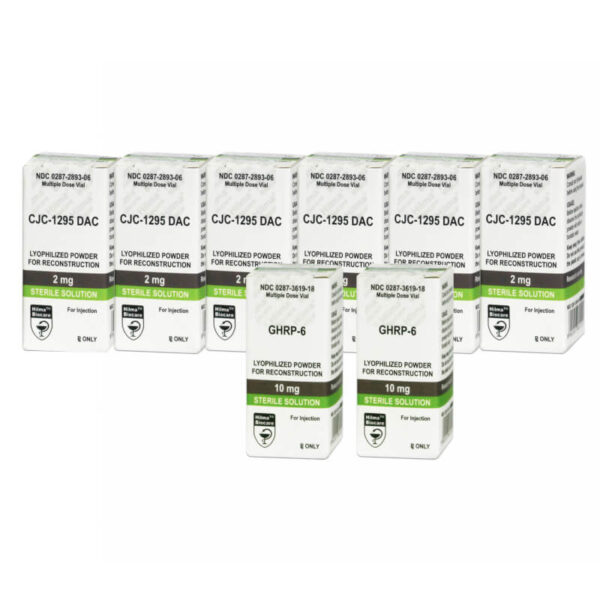 Intermediate Mass Gain Peptide Pack GHRP 6 CJC 1295 DAC Hilma Biocare (12 weeks)