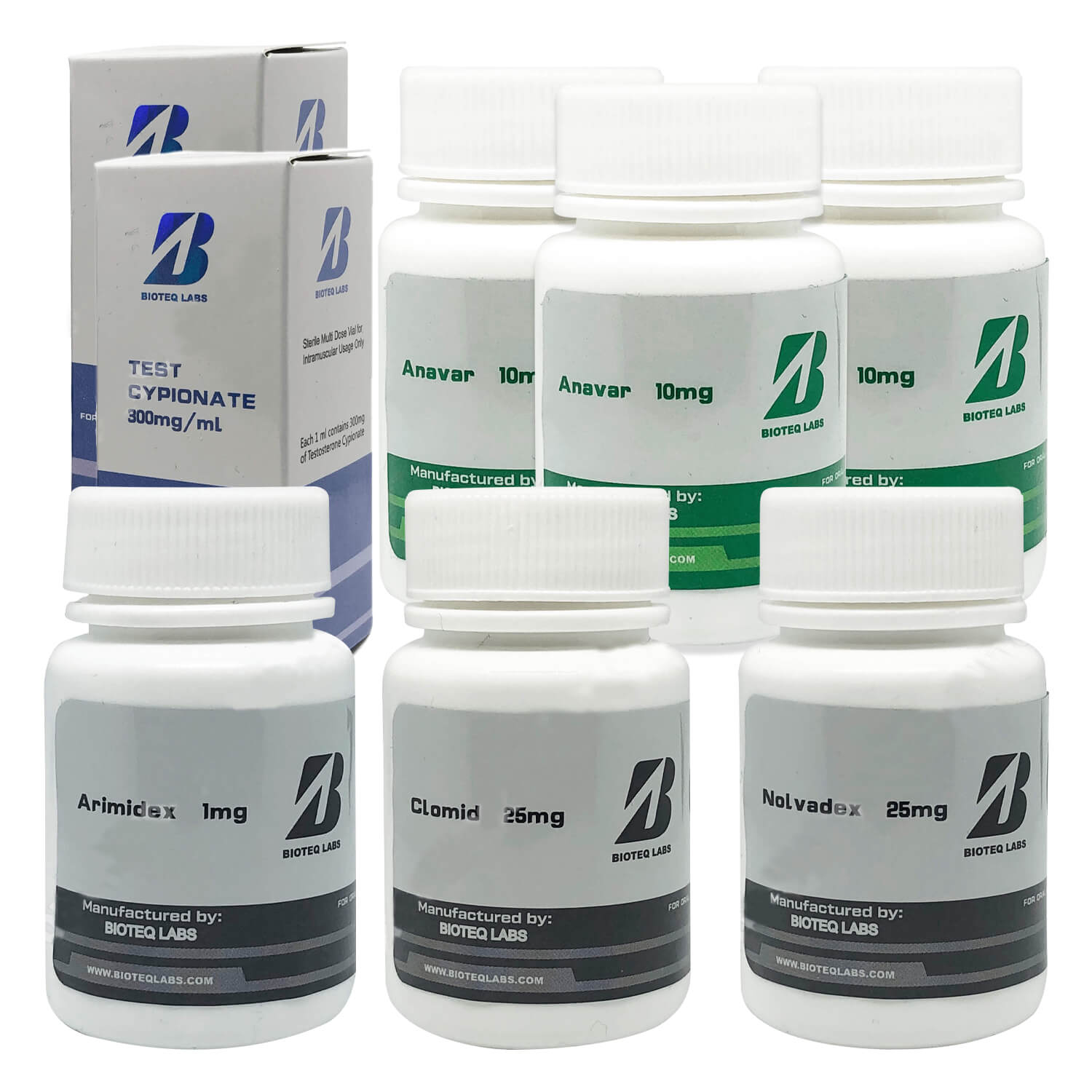 Intermediate Weight Loss Cycle Pack Test cyp Anavar 10 weeks Bioteq labs
