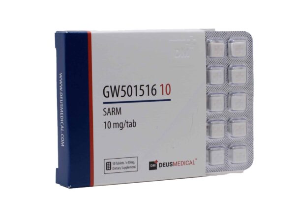 GW501516 10 SARMs 50tabs of 10mg DEUS MEDICAL