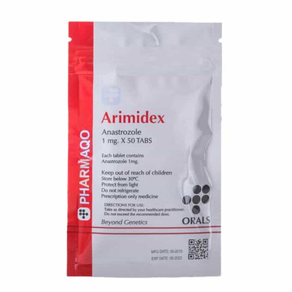 Arimidex 1mg x 50 Anastrozole 1mg tab 50 tabs Pharmaqo Labs €43