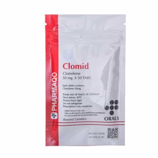 Clomid 50mg x 50 Clomifene 50mg tab 50 tabs Pharmaqo Labs €41