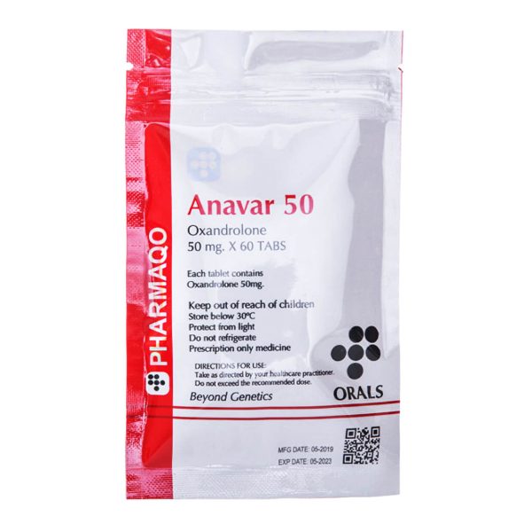 Anavar 50mg x 60 Oxandrolone 50mg tab 60 tabs Pharmaqo Labs