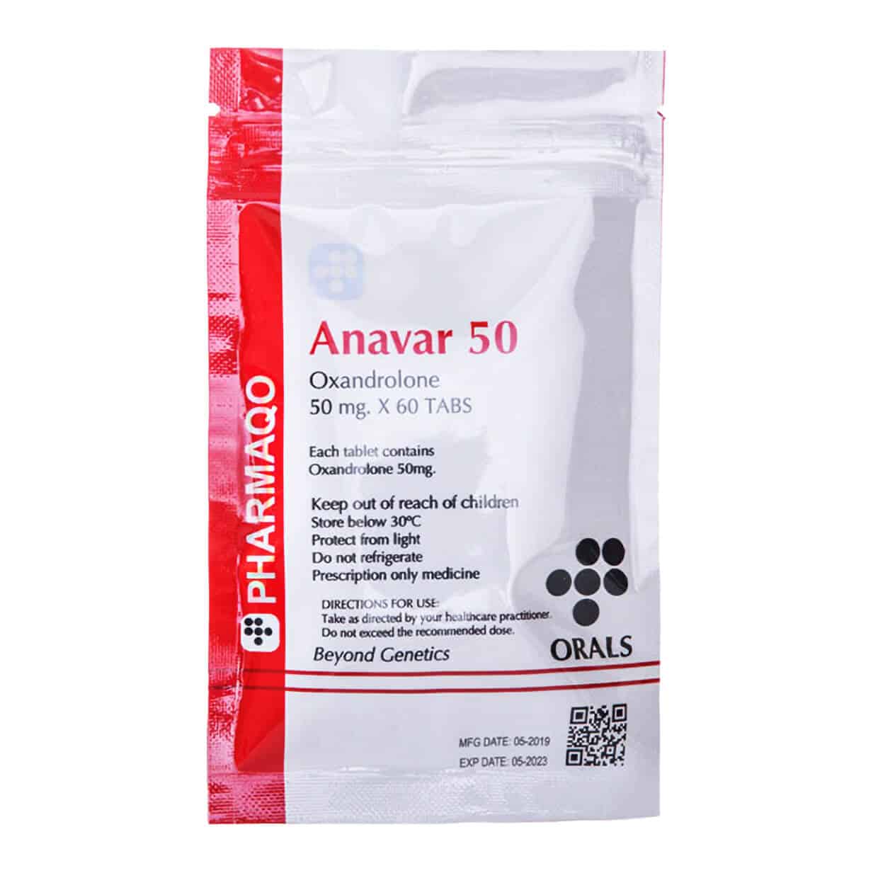 Anavar 50mg x 60 Oxandrolone 50mg tab 60 tabs Pharmaqo Labs