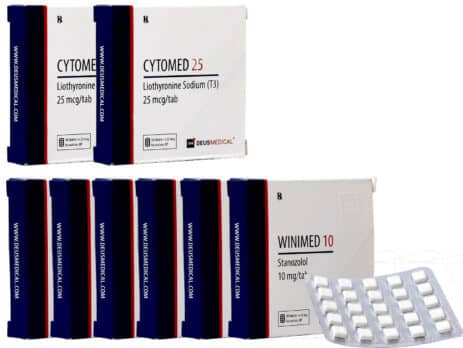 6 Cut Pack Stanozolol T3 Cytomel Oral Steroids 8 Weeks Deus Medical 463×348