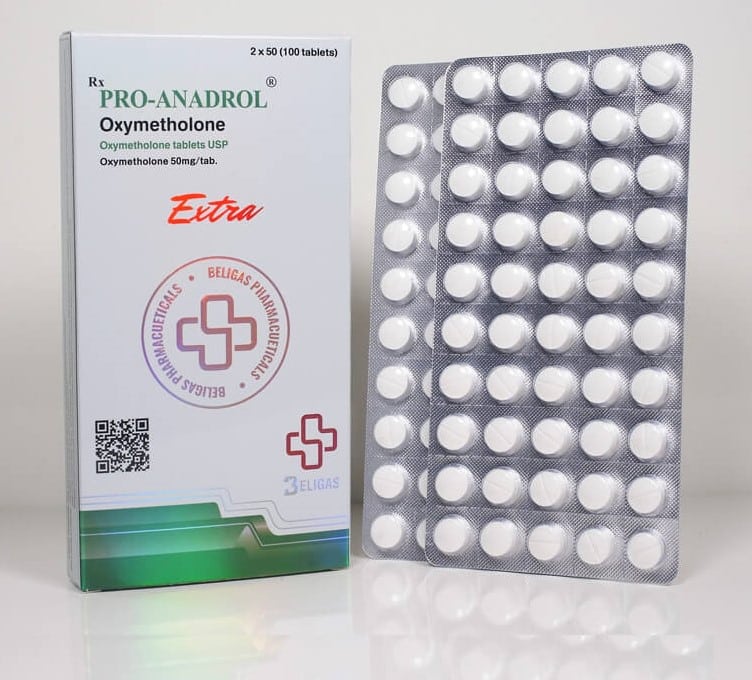 Pro Anadrol (50mg 100tabs) Beligas(international)