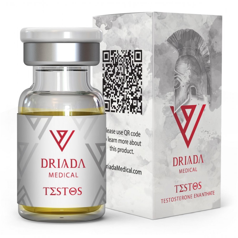 driada medical testos testosterone enanthate 10ml vial
