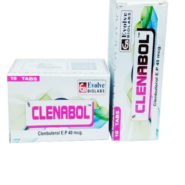Clenbuterol 40mcg (10 pills) Evolve Biolabs