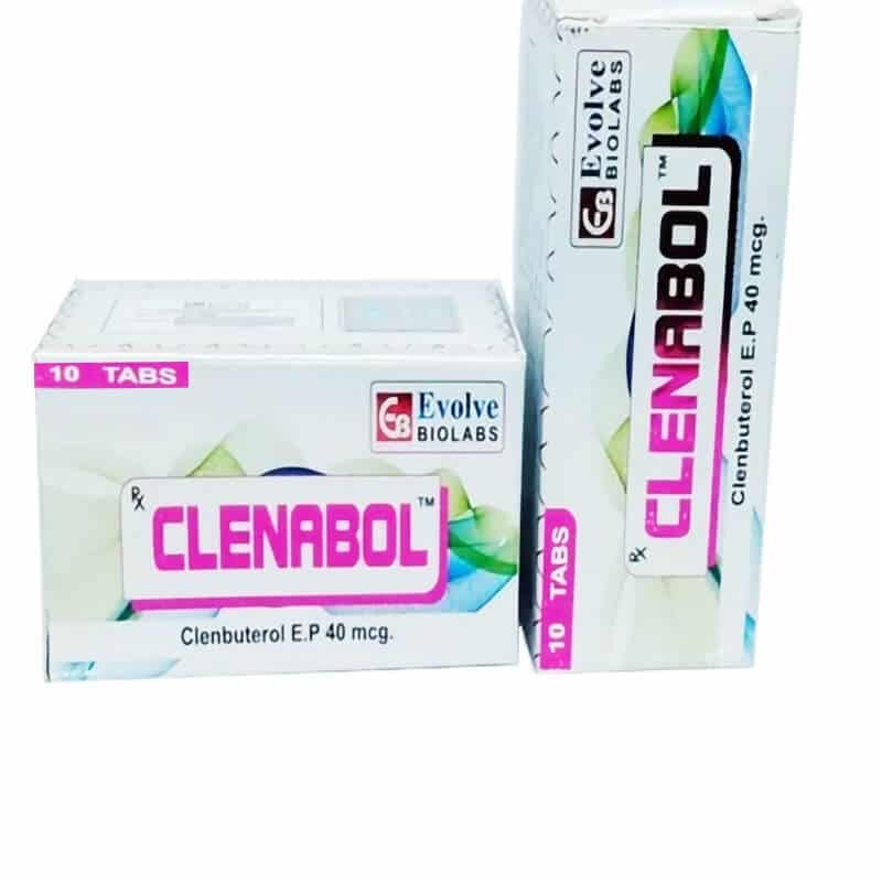 Clenbuterol 40mcg (10 pills) Evolve Biolabs