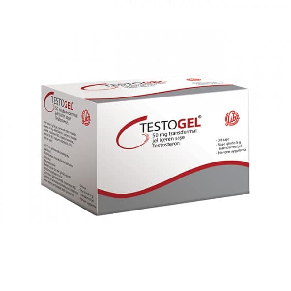 Testosterone Testogel 50 Mg 5 G 30 Gel In Sachets Liba