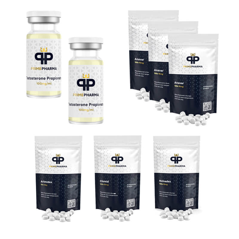 Anavar Test P 6-week strength stack with oral steroids from Prime Pharma