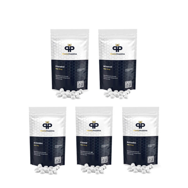 Lean Mass Gain Pack: Oral Steroids Dianabol + Winstrol (4 weeks) PRIME PHARMA