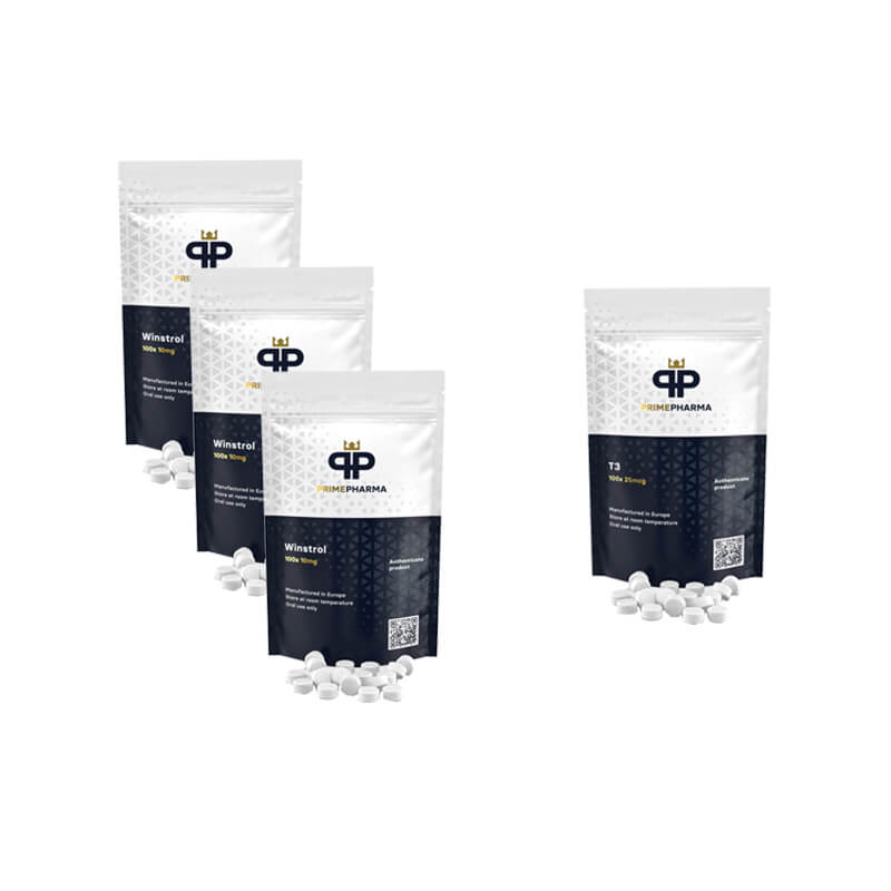 Stanozolol + T3 Cytomel Dry Pack Oral Steroids (8 Weeks) PRIME PHARMA
