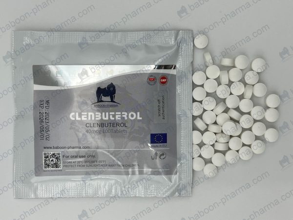 Baboon Pharma Oral tablets Clenbuterol 40 1