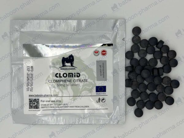 Baboon Pharma Oral Tablets Clomid 50
