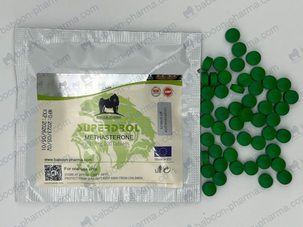 Baboon Pharma Oral tablets Superdrol 10 1