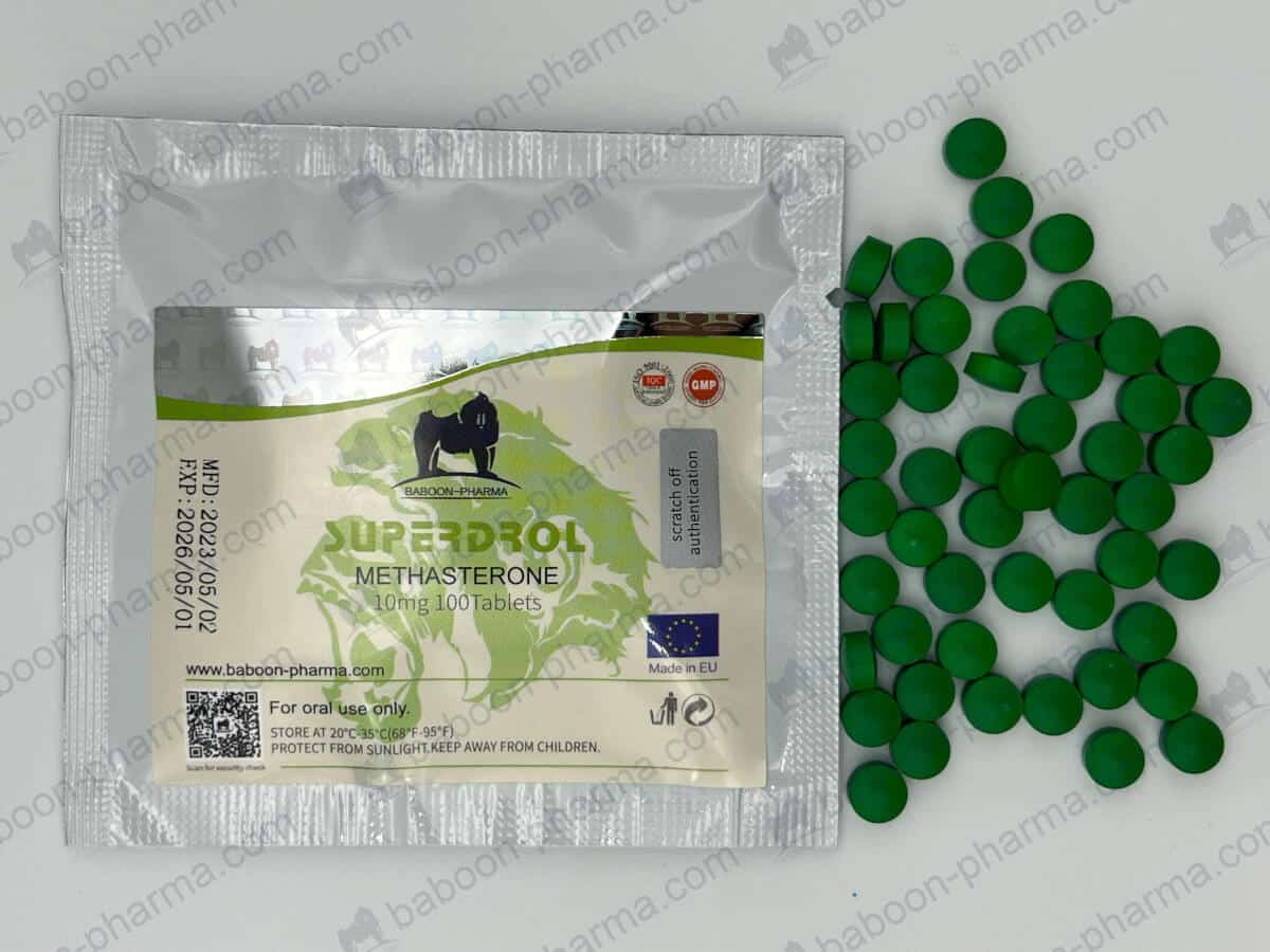 Baboon Pharma Oral tablets Superdrol 10 1