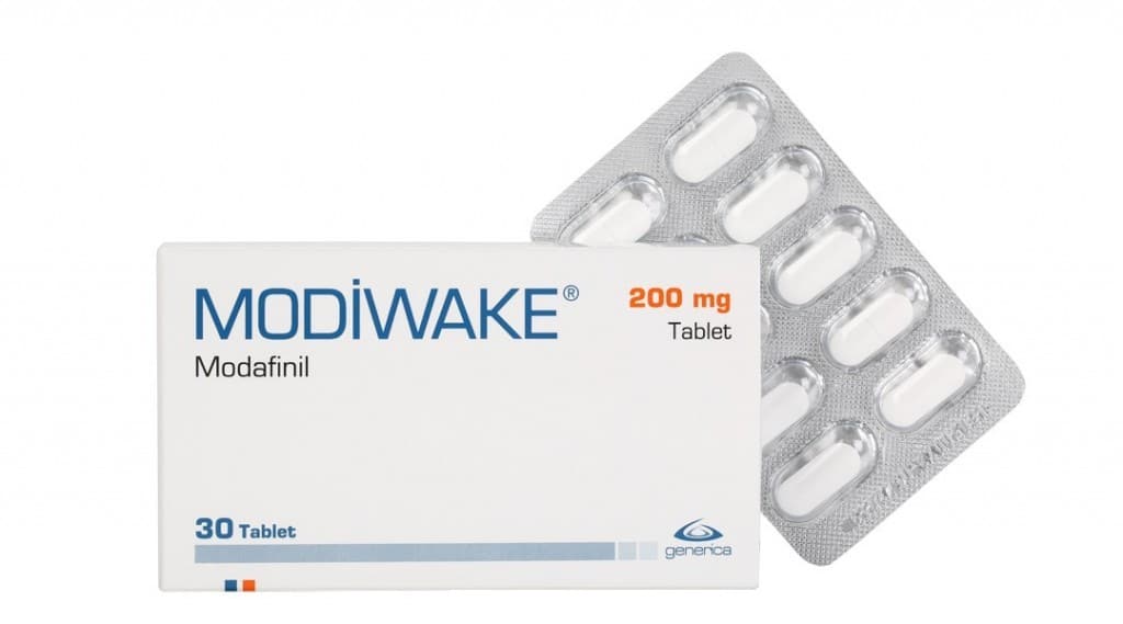 Modafinil Modiwake 200 Mg 30 Tab. Generica