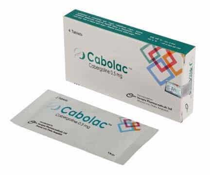 Cabolac 0.5mg 4 sachets