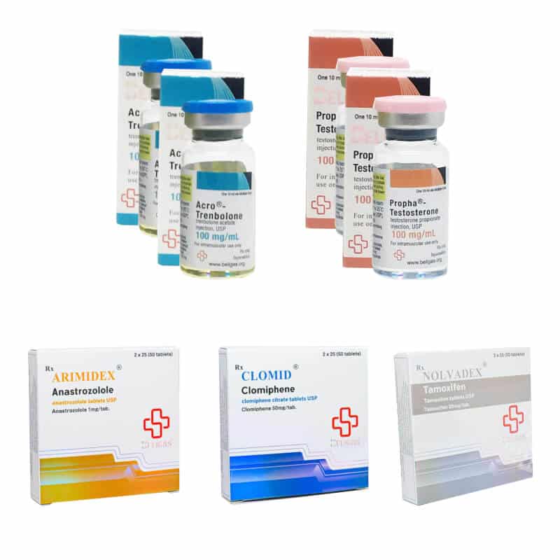 Lean Muscle Gain Pack: Testosterone Propionate + Trenbergolone Acetate + PCT (6 weeks) Beligas Pharmaceuticals International