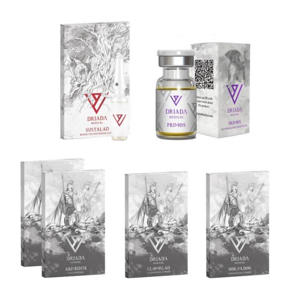 Dry Mass Gain Pack DRIADA MEDICAL Sustanon Primobolan (8 weeks)