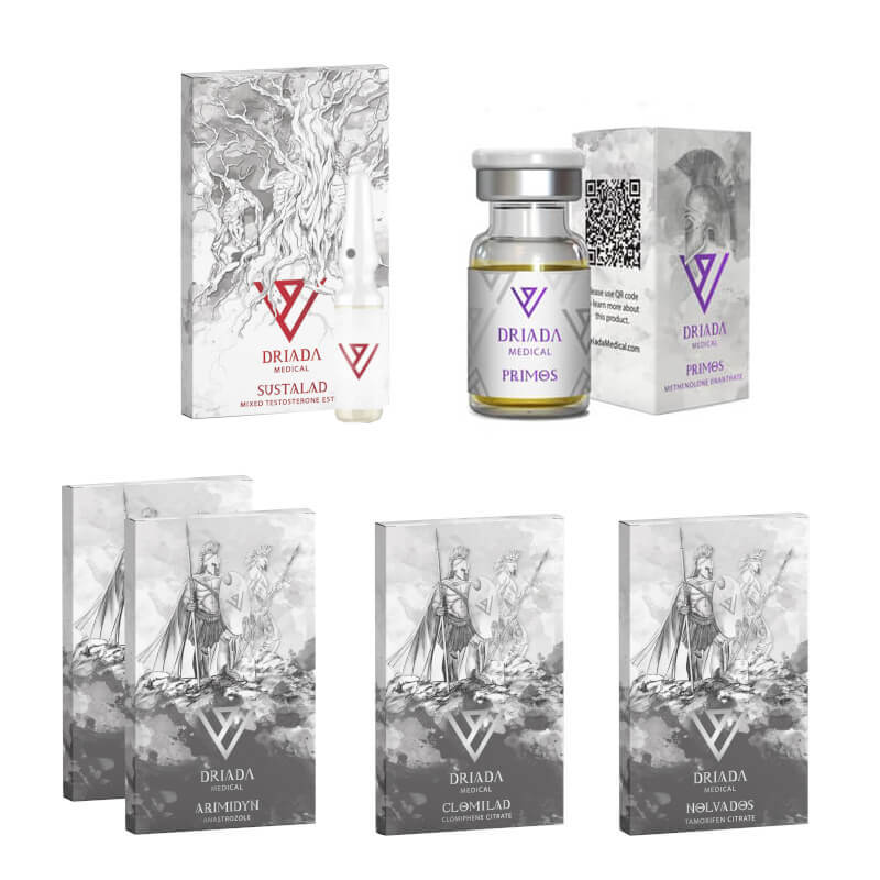 Dry Mass Gain Pack DRIADA MEDICAL Sustanon Primobolan (8 weeks)