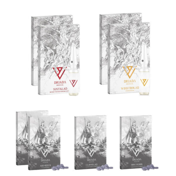 Dry Mass Gain Pack SUSTANON WINSTROL DRIADA