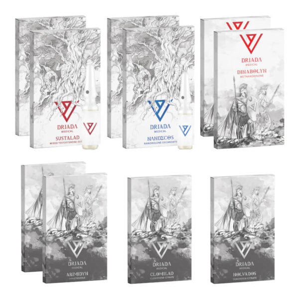 Advanced Mass Gain Pack DRIADA MEDICAL Sustanon Deca Dianabol 8 weeks