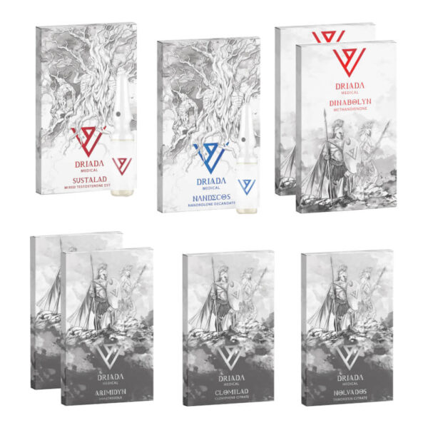 Mass Gain Pack DRIADA MEDICAL Sustanon Deca Dianabol 8 weeks