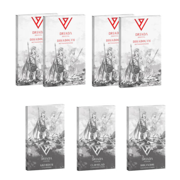 Oral Dianabol PCT 8-Week Mass Gain Pack by Driada Medical